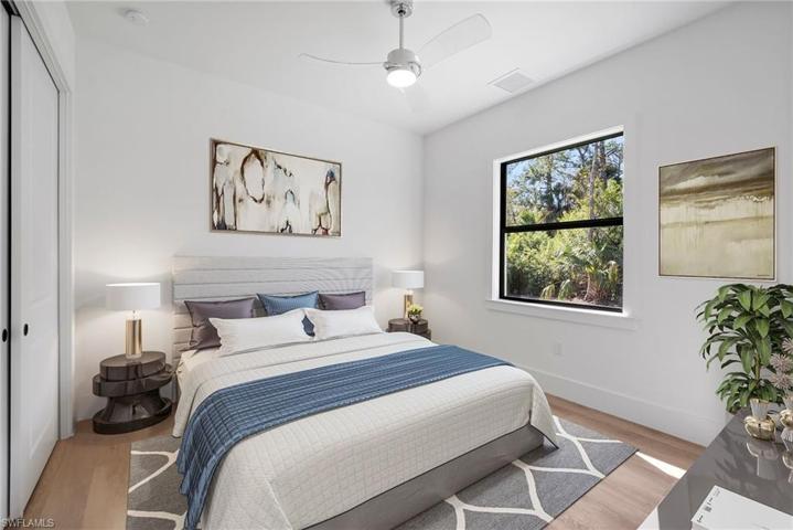 Virtually Staged Guest Bedroom 1