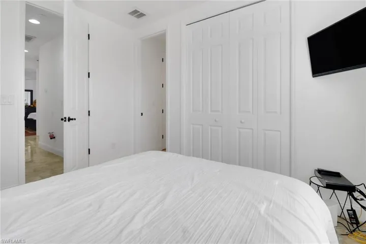 Bedroom featuring a closet