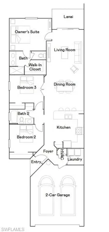 View of room layout