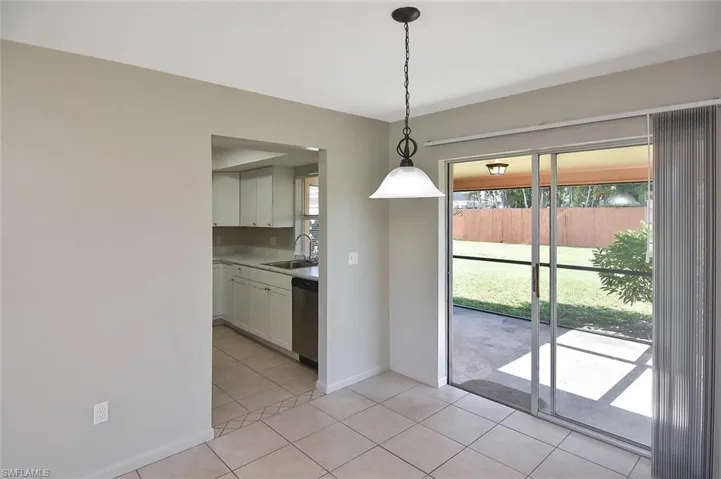 Dining area