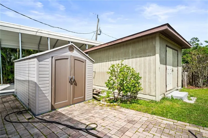 View of shed