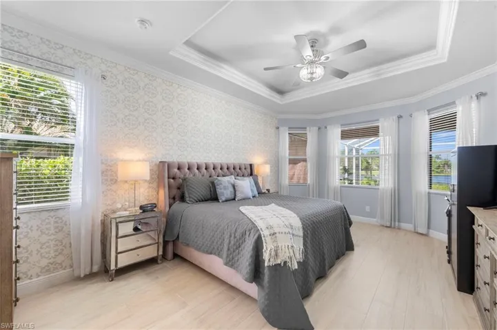 Beautiful primary bedroom