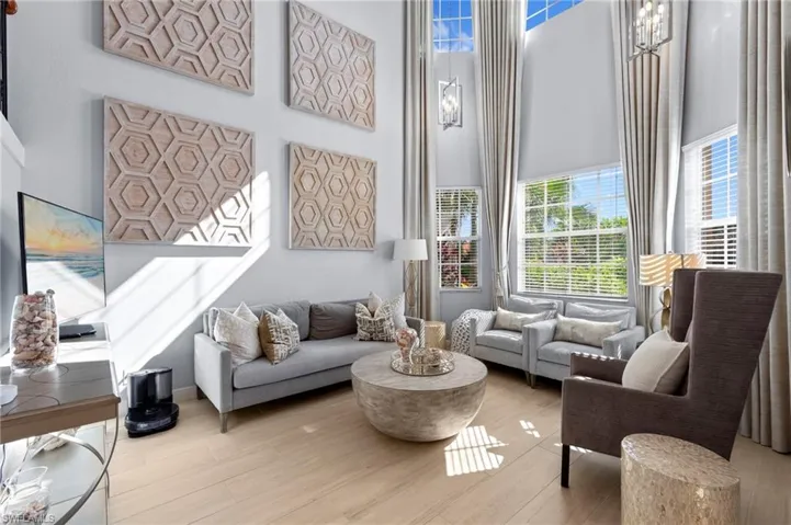 2 story family room