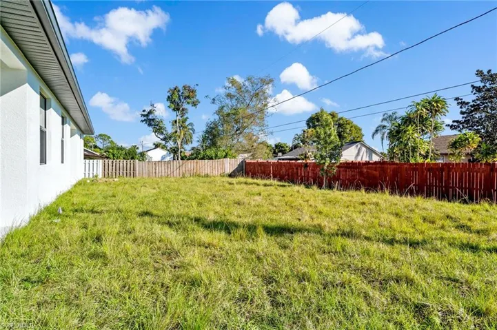 View of yard