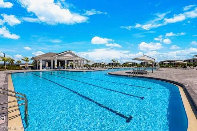 Resort style pool