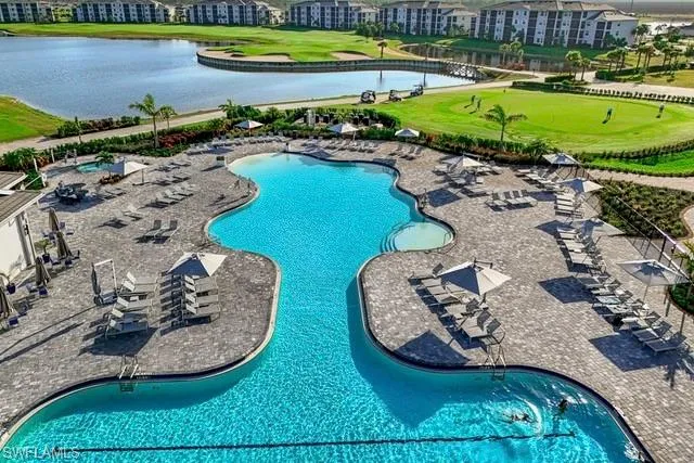 Resort style pool
