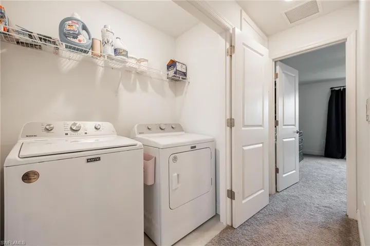 Laundry area