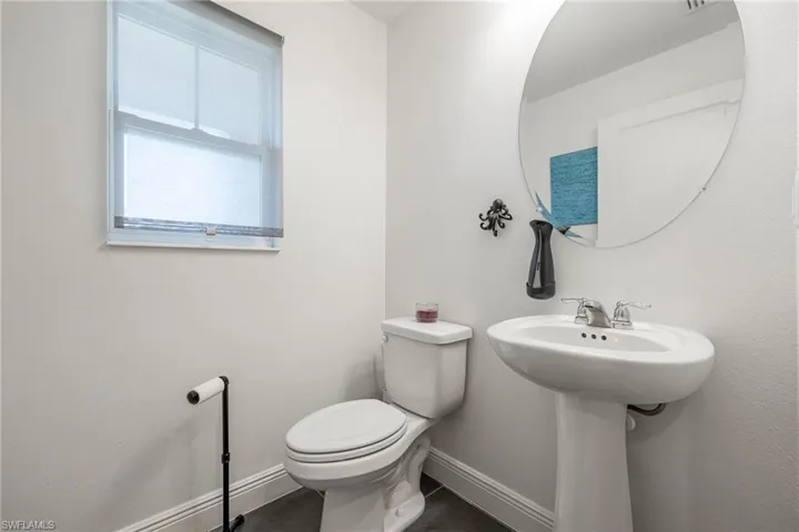 Guest half bath