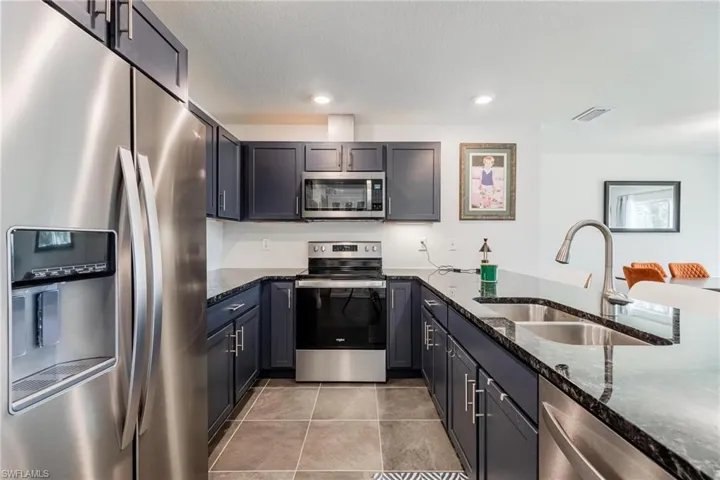 Beautiful granite countertops