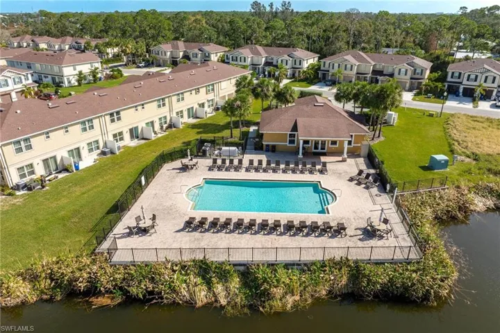 Community pool and clubhouse