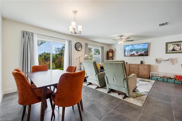 Dining area