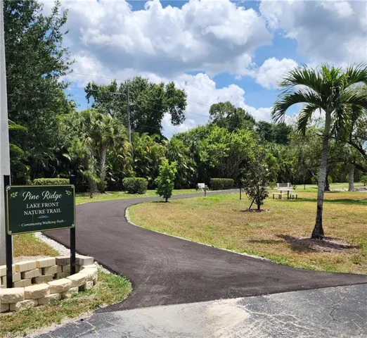 Walking Path Around Pine Ridge Lake