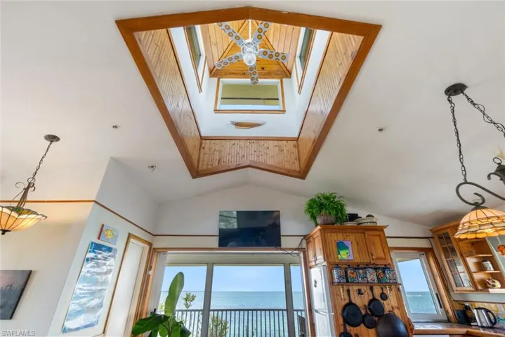 View of Cupola in Living area