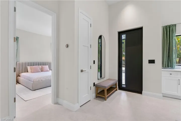 Entrance foyer featuring plenty of natural light