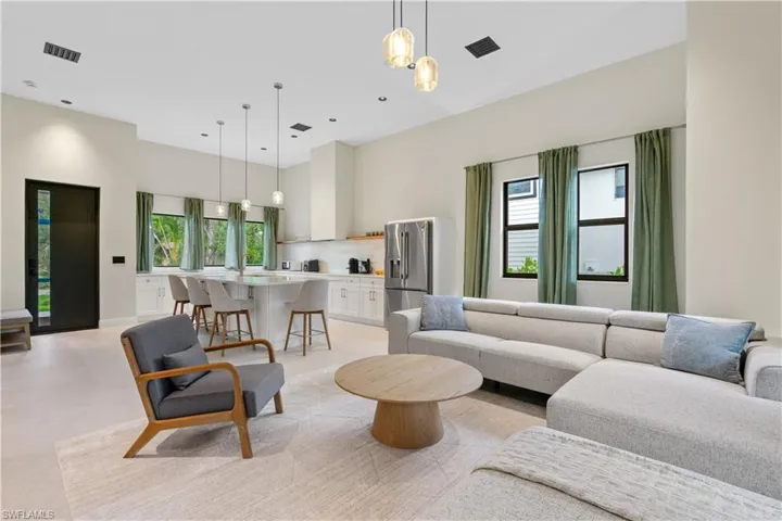 View of living area