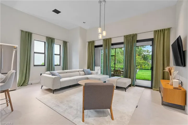 Living room featuring plenty of natural light