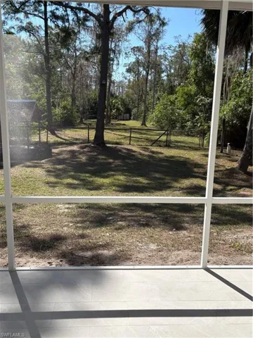 View of yard