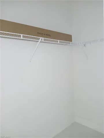 View of spacious closet