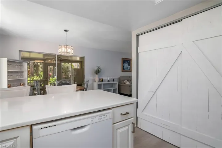 Open Kitchen, dining, family room.