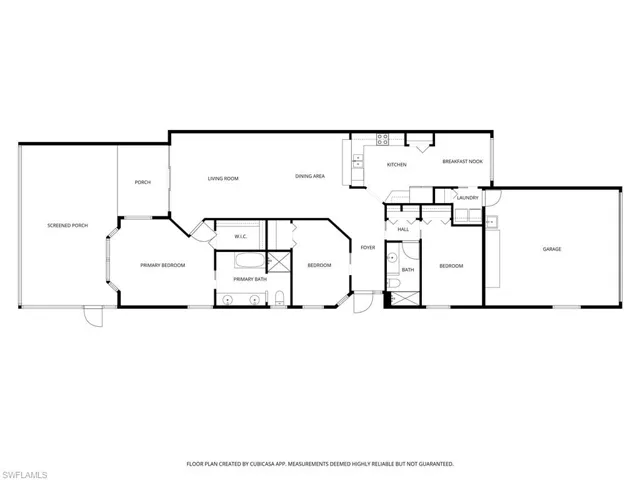 View of floor plan / room layout