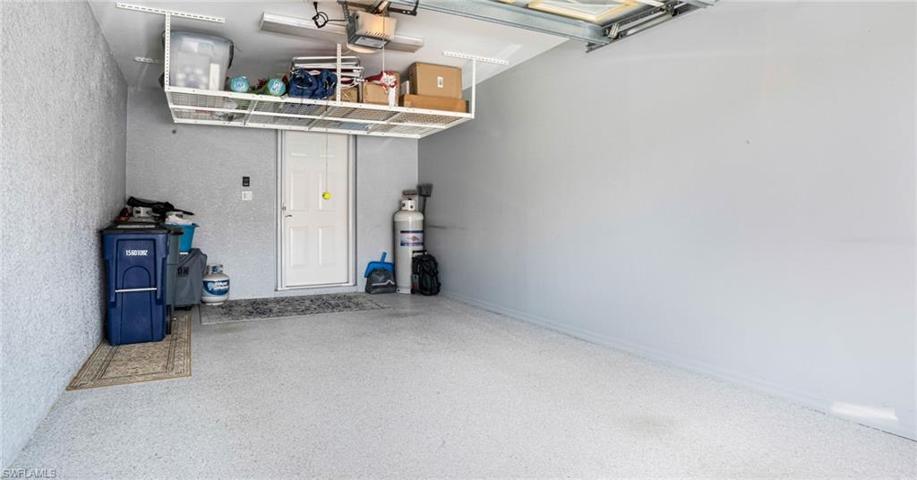 Epoxy coated floor, whole house generator