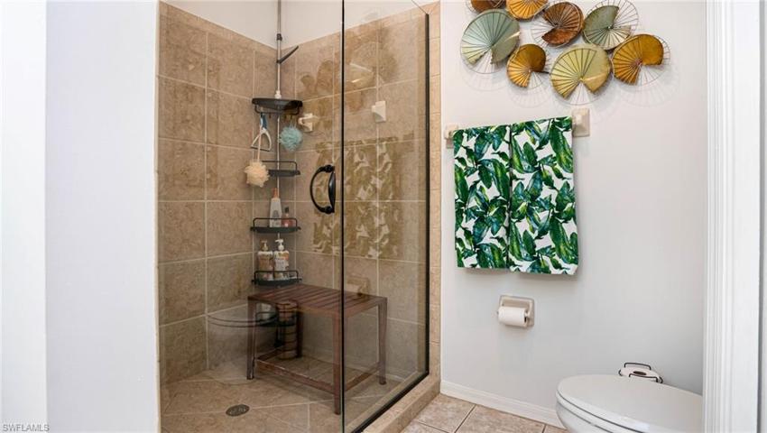 New shower