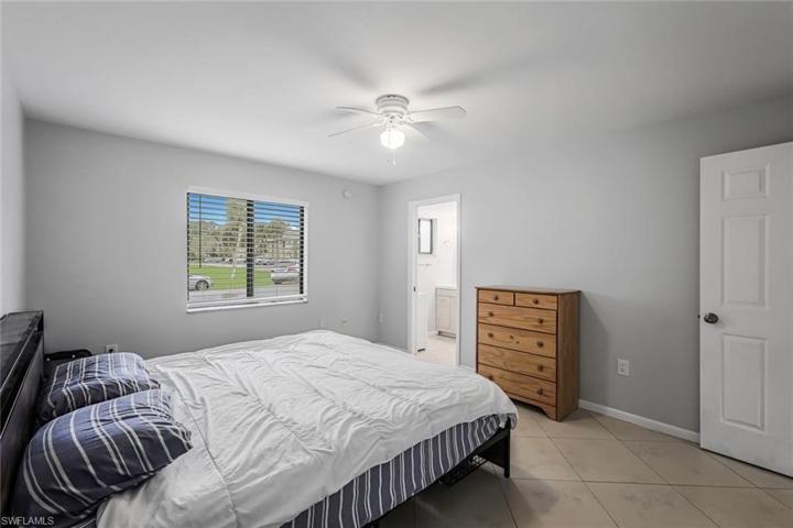 Spacious primary suite.