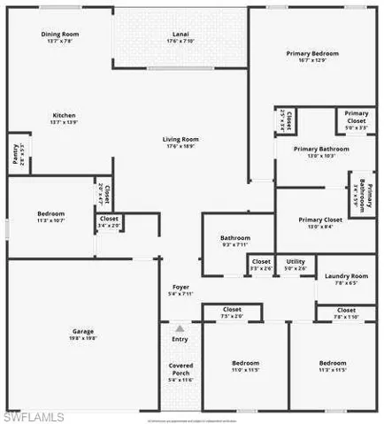 View of room layout