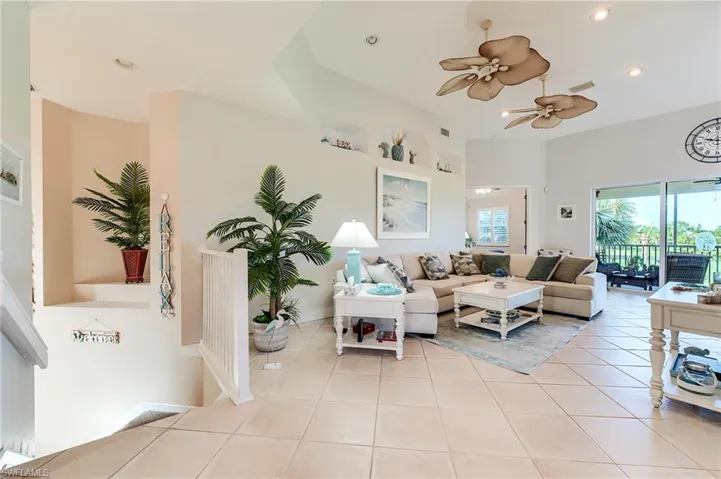 Living room entry stairway to the left