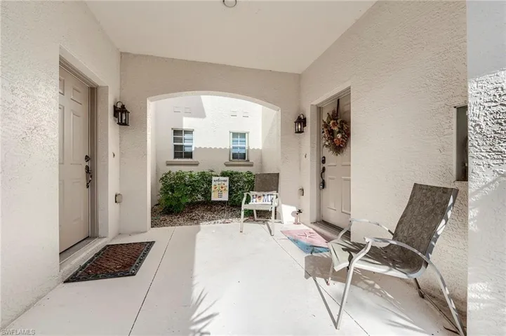 Entry door to the right