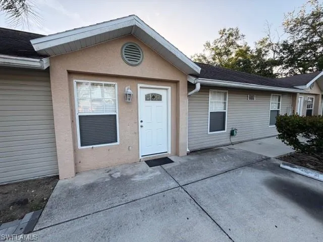 Front Entrance of Unit