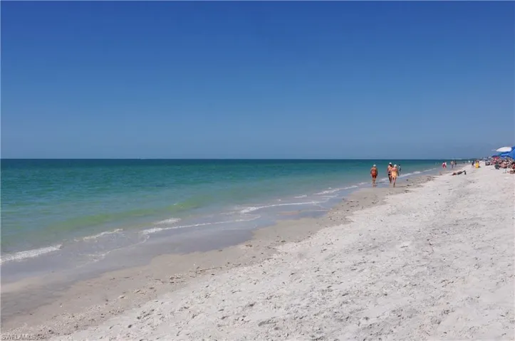 Naples' sugary sand beach is just minutes away!