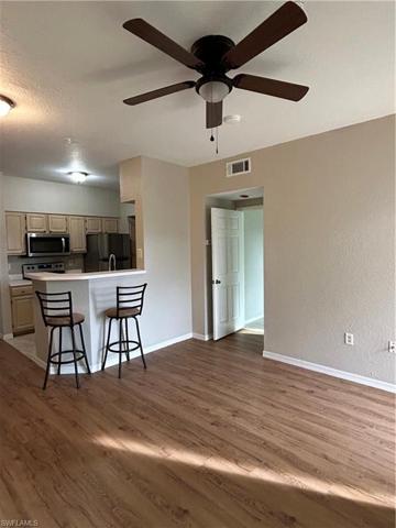 Walking into the livingroom