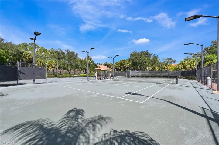 View of sport court