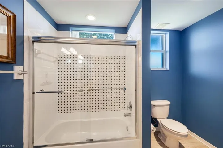 Updated bathroom tub shower combo