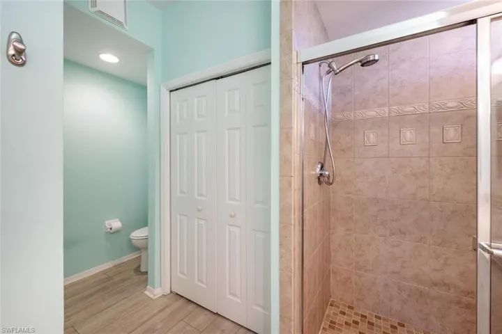 Primary bath walk in shower