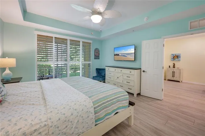 Tray ceiling adding height and space