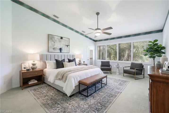 Virtually Staged- King Bedroom Set
