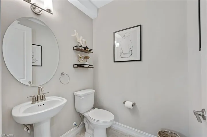 Bathroom #3 (Half Bath on 1st Floor)