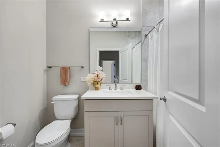 Bathroom #2 - Featuring a Shower / Tub Combo