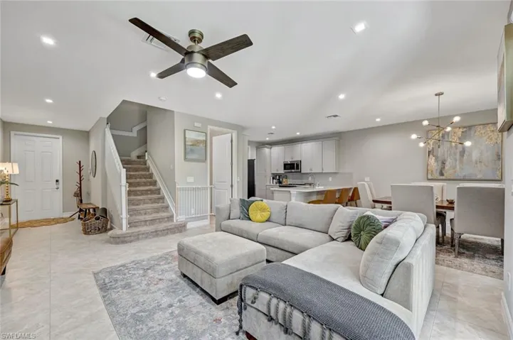 Open Concept Living / Dining Area