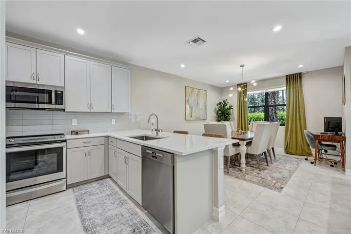 Kitchen and Dining Area