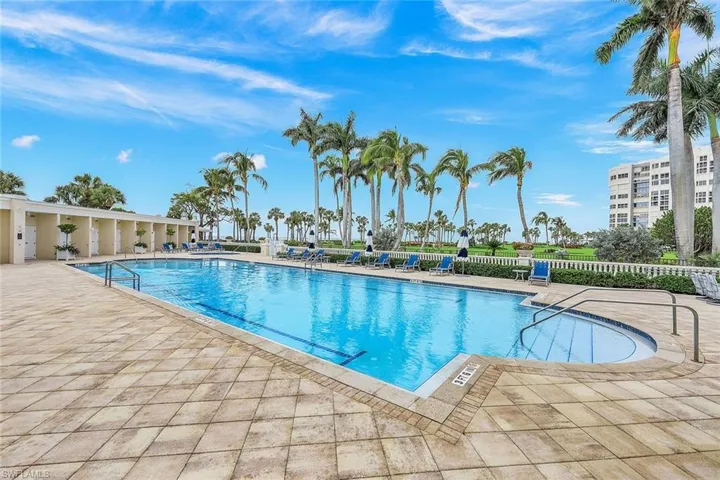 Fantastic Pool -- one of the longest lap pools in Naples!