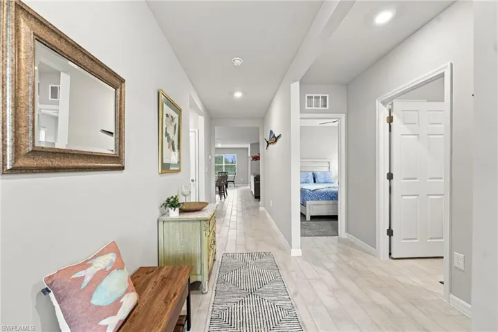Entry view to Living Area