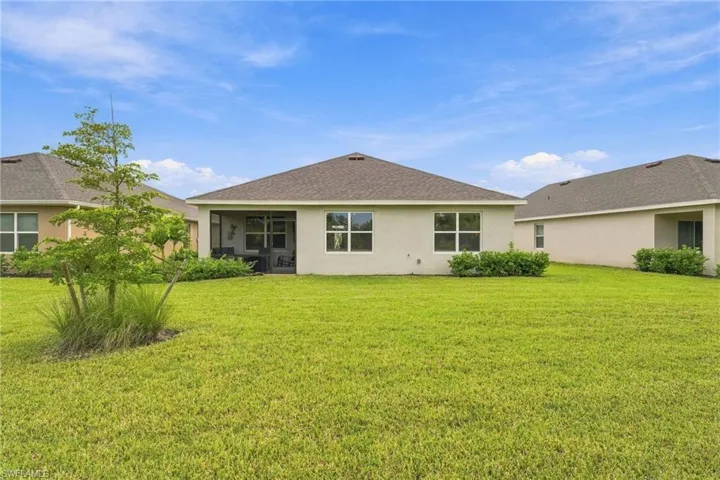 Large yard with room for a pool.