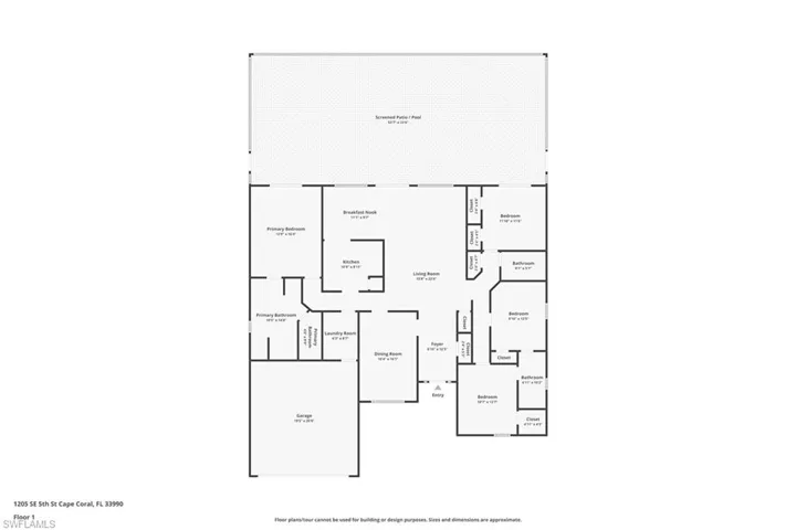 1205 SE 5th  ST, Cape Coral, FL 33990