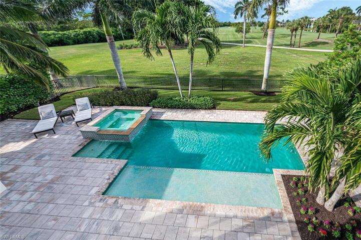 Pool View from Balcony