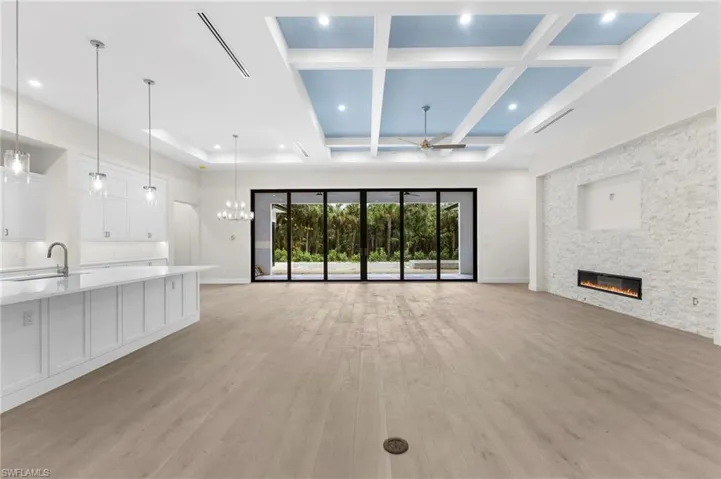 12ft ceilings, 10ft sliders, Marvin Impact Windows