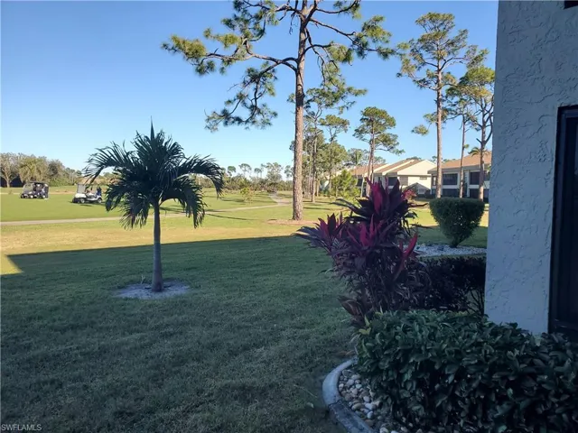GOLF COURSE VIEW FROM UNIT LOOKING RIGHT