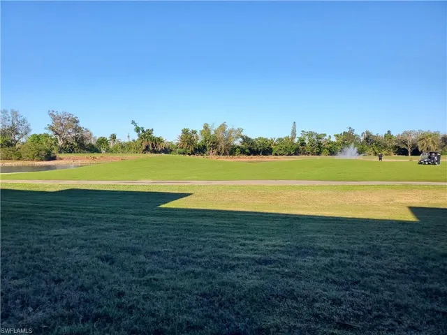 GOLF COURSE VIEW FROM UNIT LOOKING LEFT